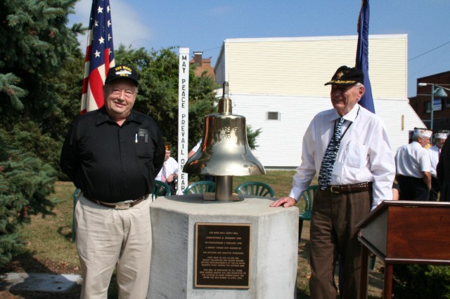 Two former Captains USS MARS